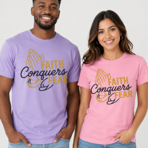 Fear Conquers Fear Logo T