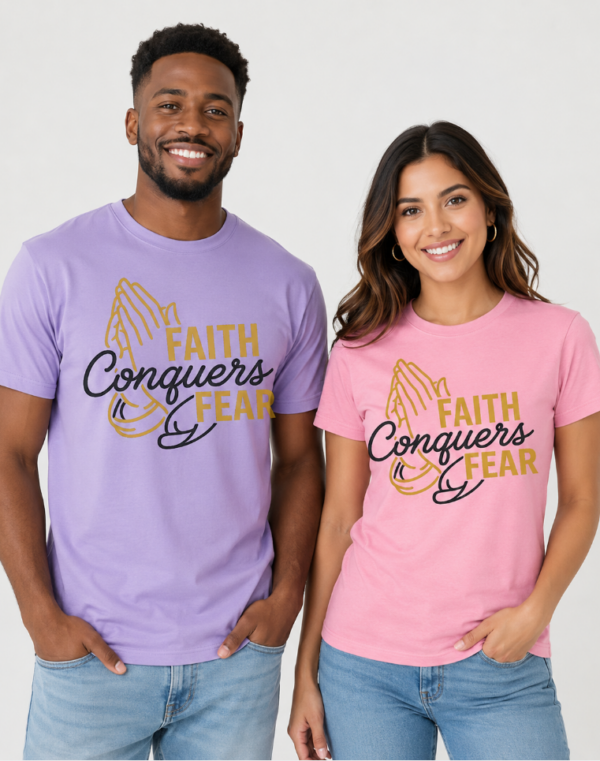 Fear Conquers Fear Logo T