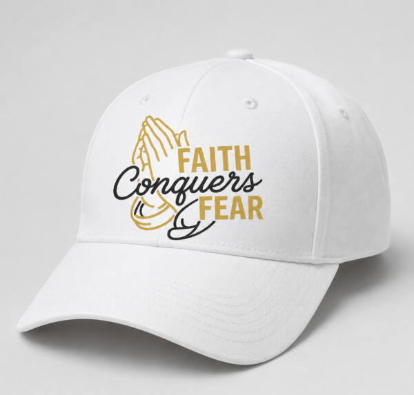 Faith Conquers Fear Baseball Hat